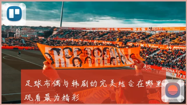 足球布偶与韩剧的完美结合在哪里观看最为精彩